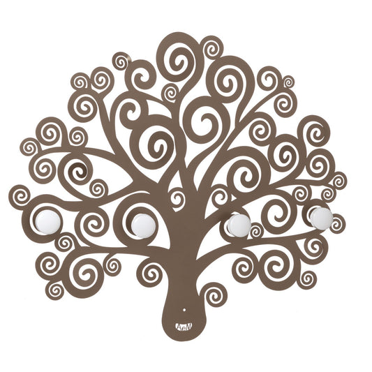 Appendiabiti a parete di design Albero della Vita