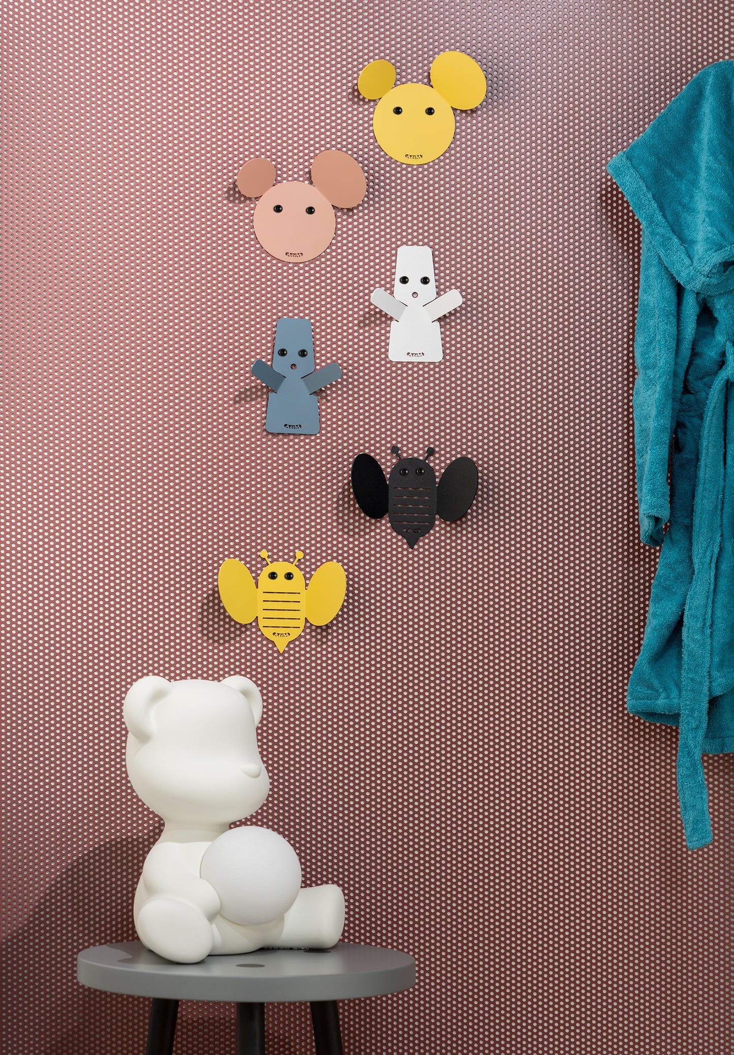 Set ganci appendiabiti Bee (2 pz.)