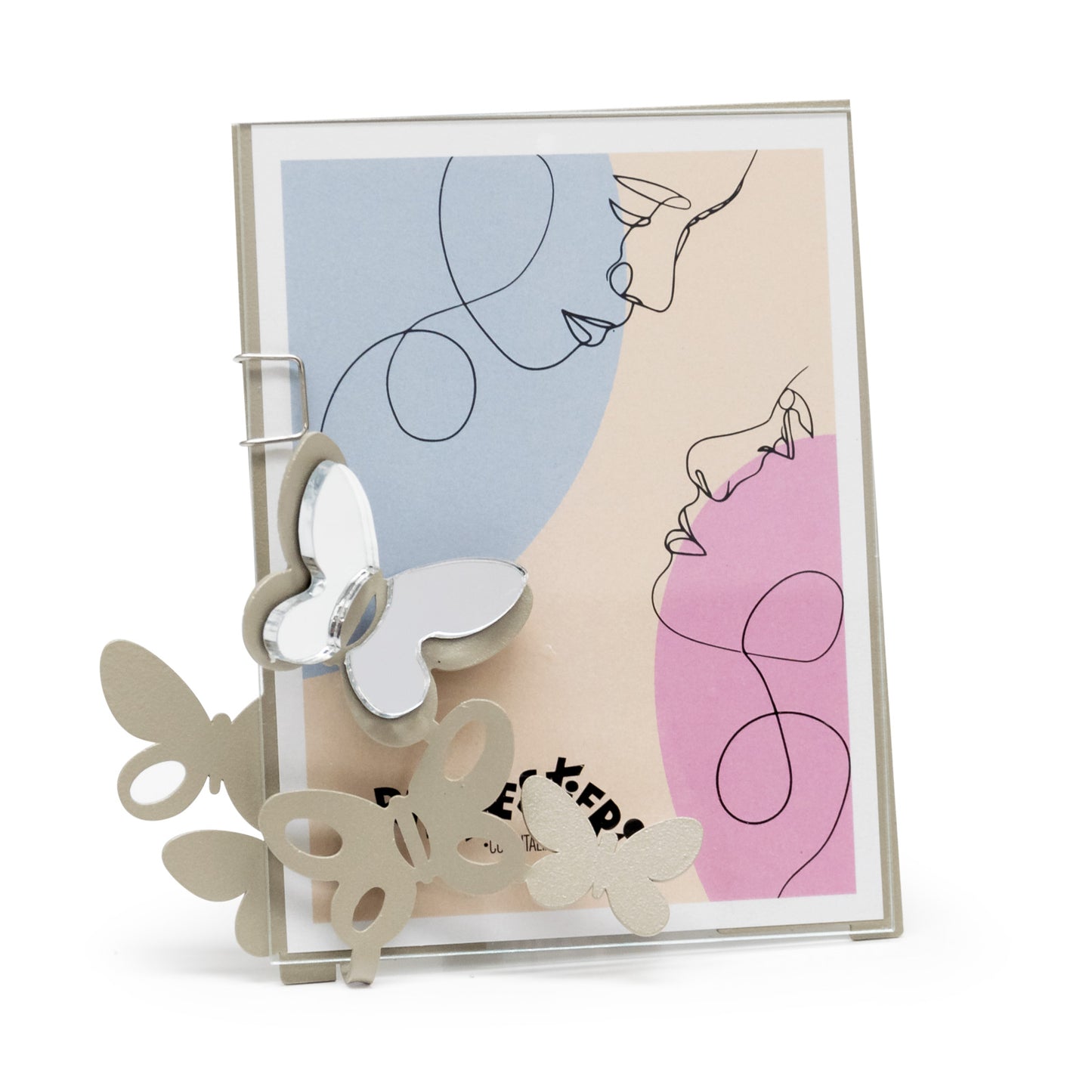Decorated Butterfly Photo Frame Modern Favours