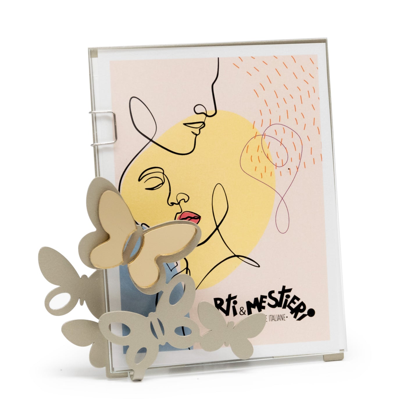 Decorated Butterfly Photo Frame Modern Favours