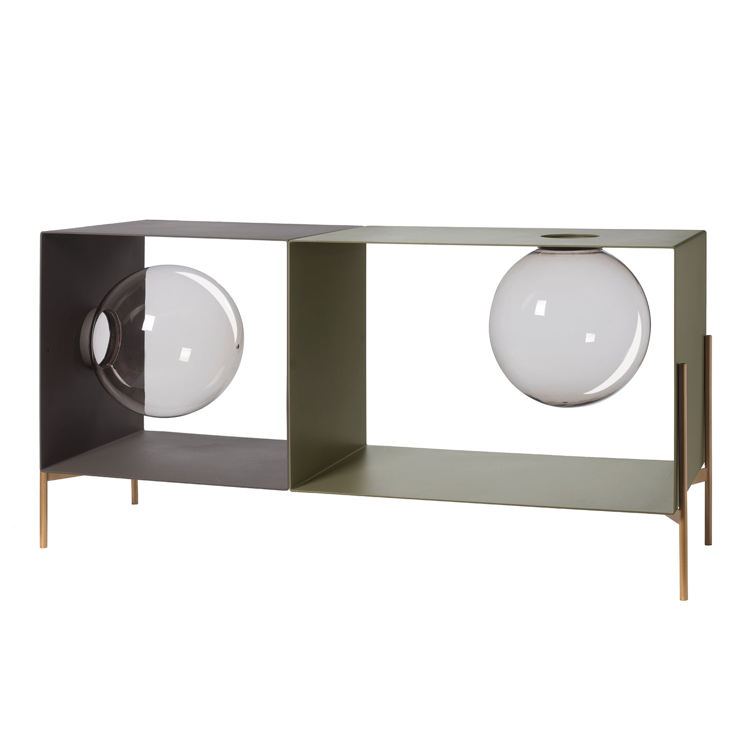 Mobile da soggiorno di design Globe double