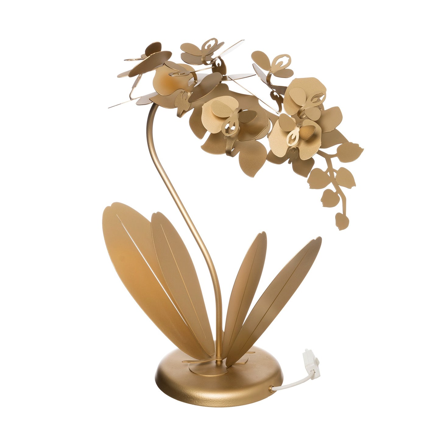 Small floral table lamp Orchidea