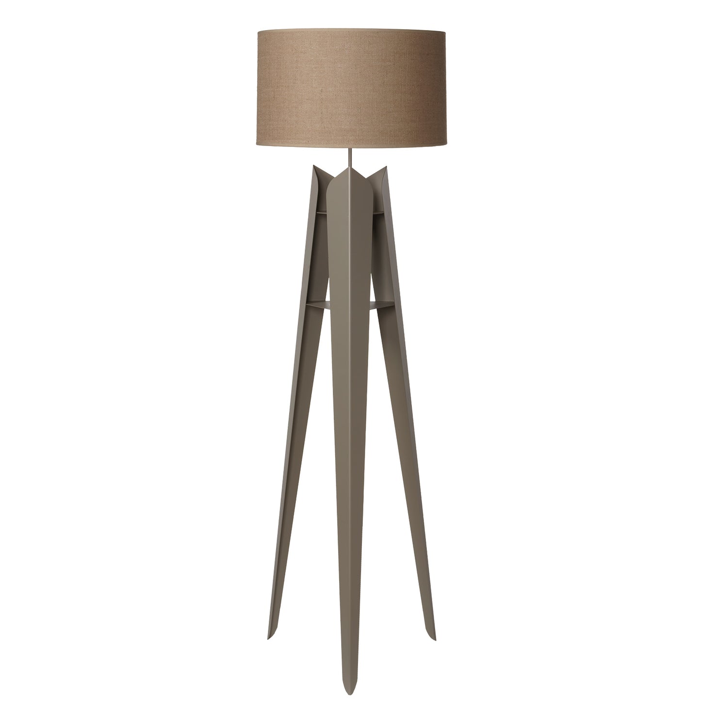 Compass modern tripod floor lamp