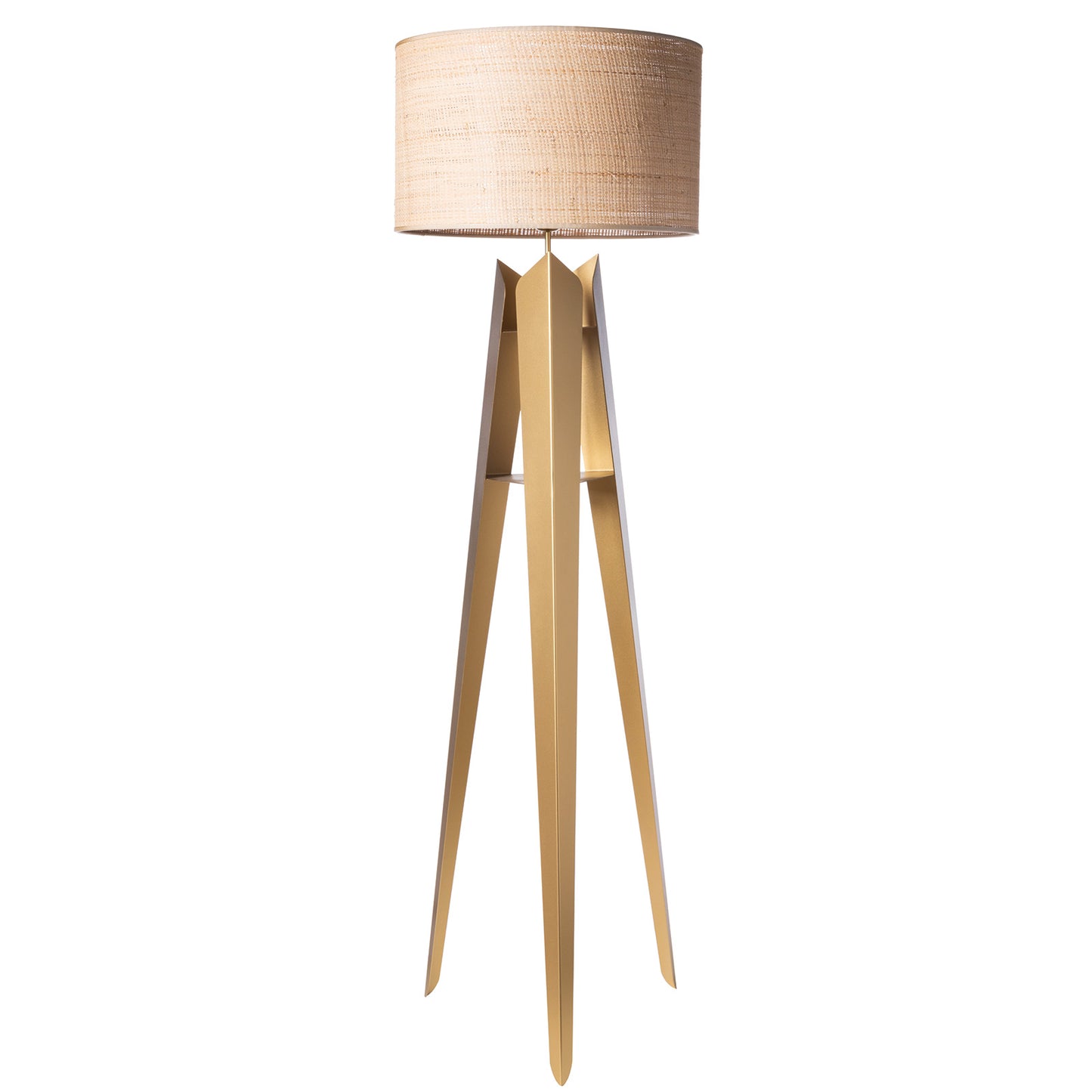 Compass modern tripod floor lamp