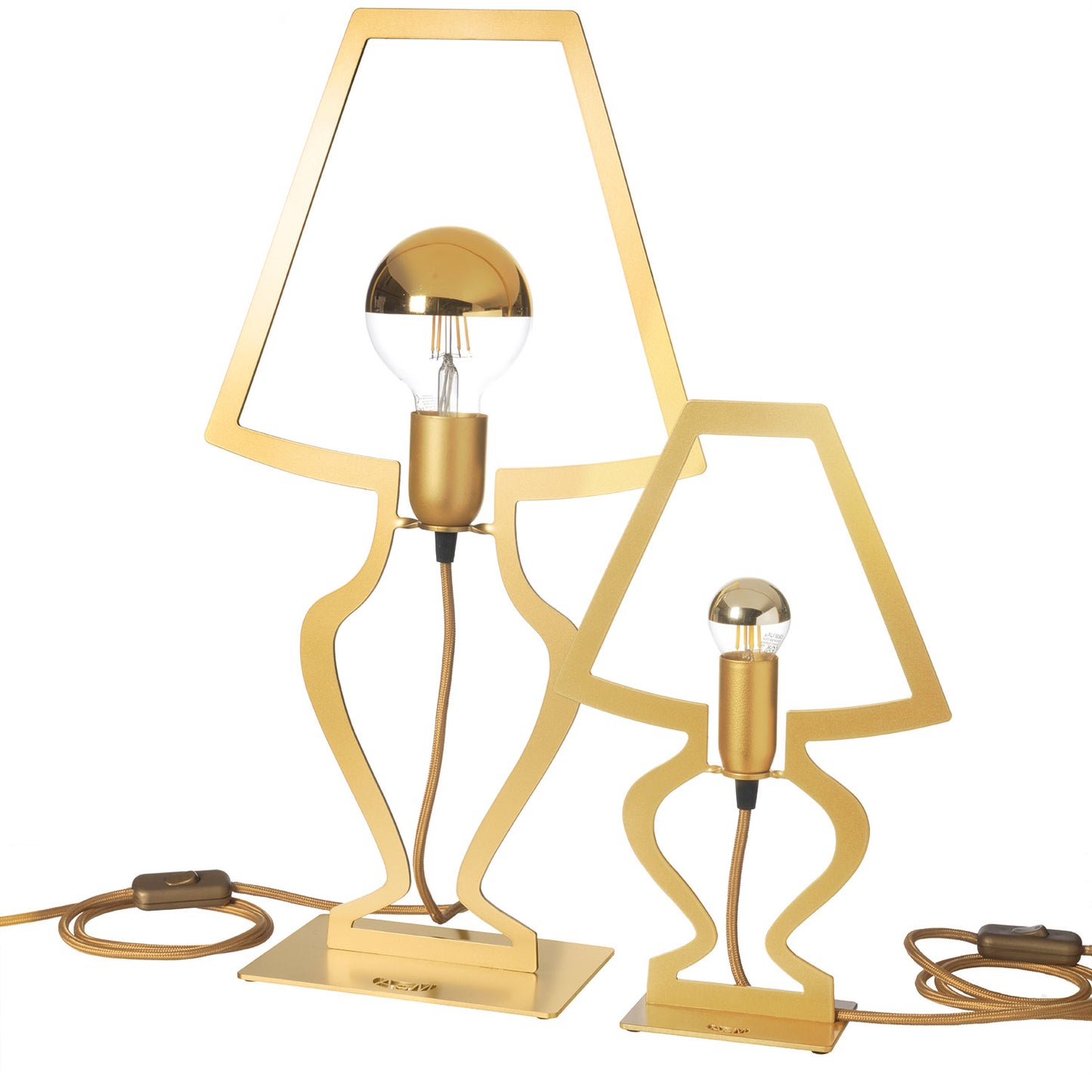 Lampada da tavolo design Silhouette piccola