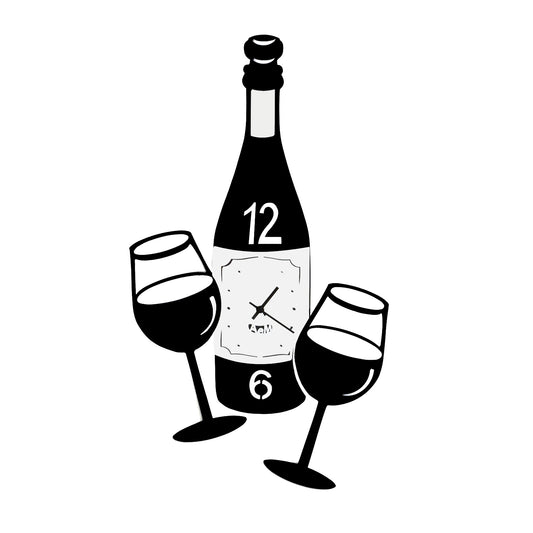Wall clock Cin Cin