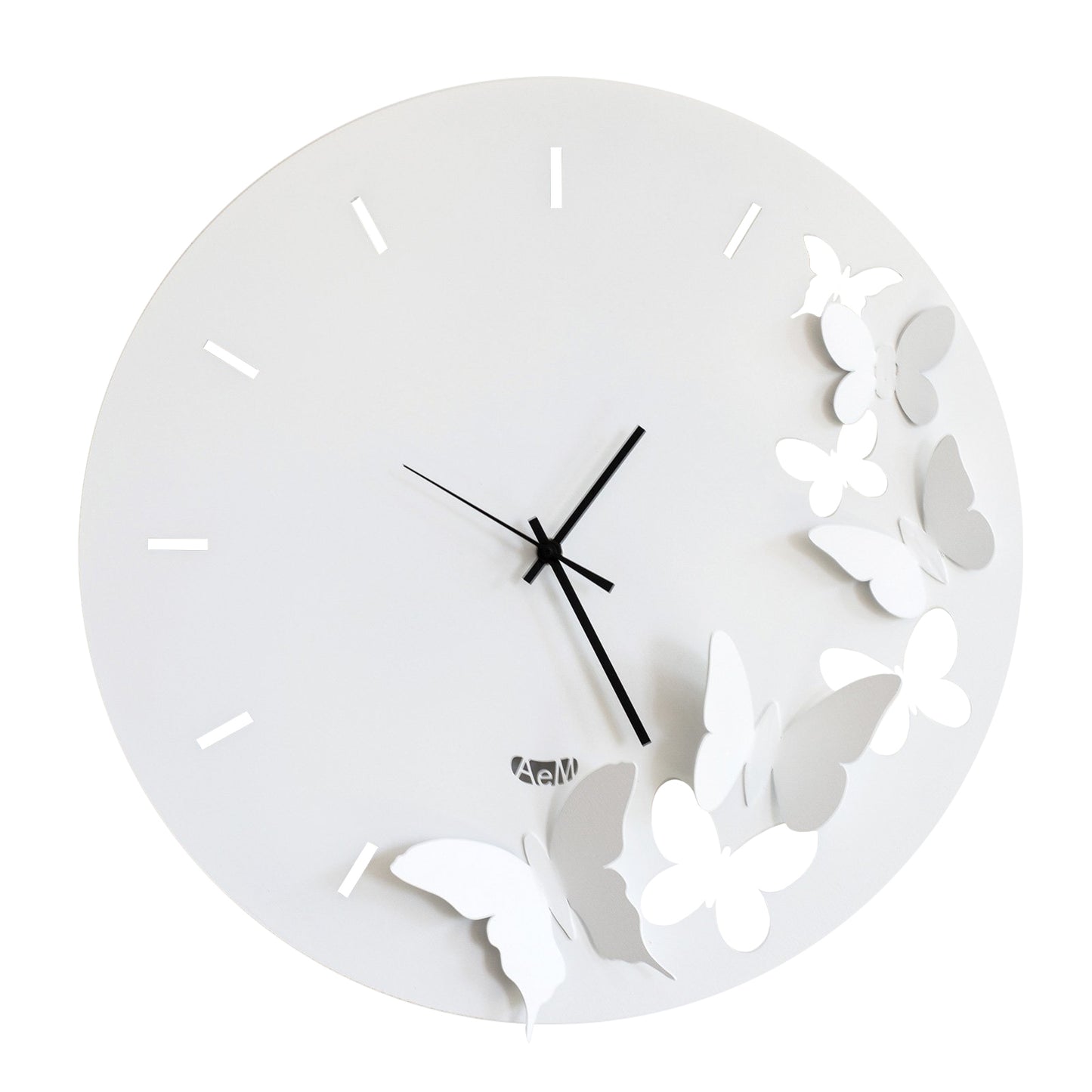 Orologio da parete di design Butterfly Spring