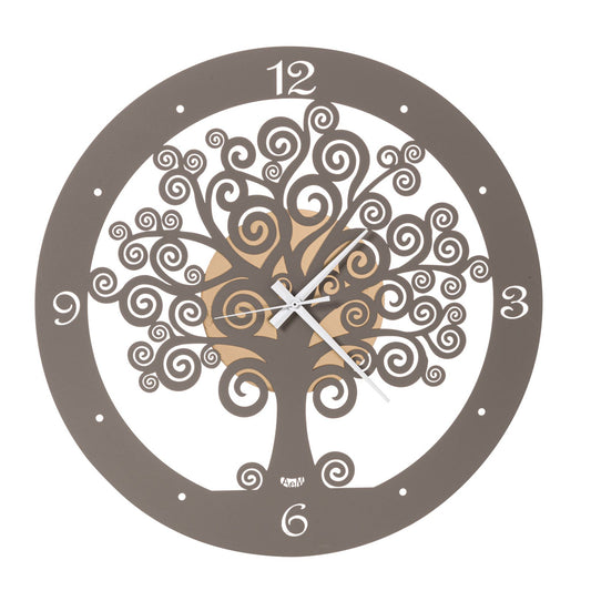 Distinctive Tree of Life wall clock large