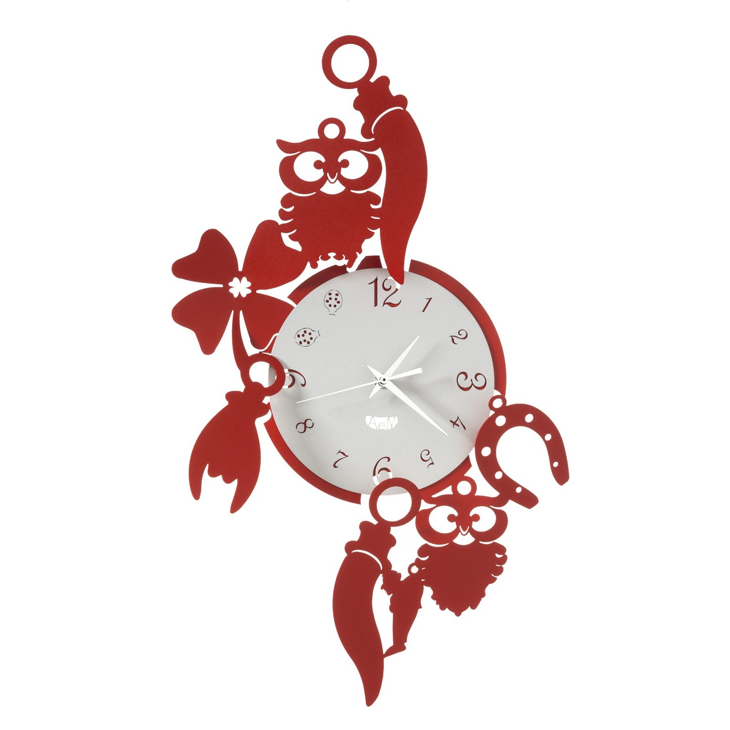 Design wall clock Good Luck