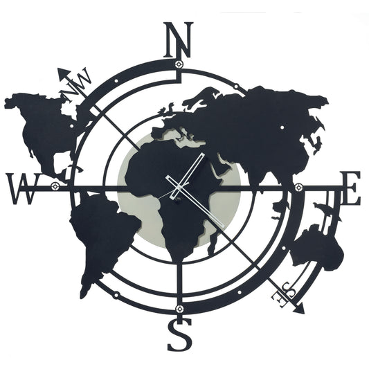 Design wall clock Planisfero grande