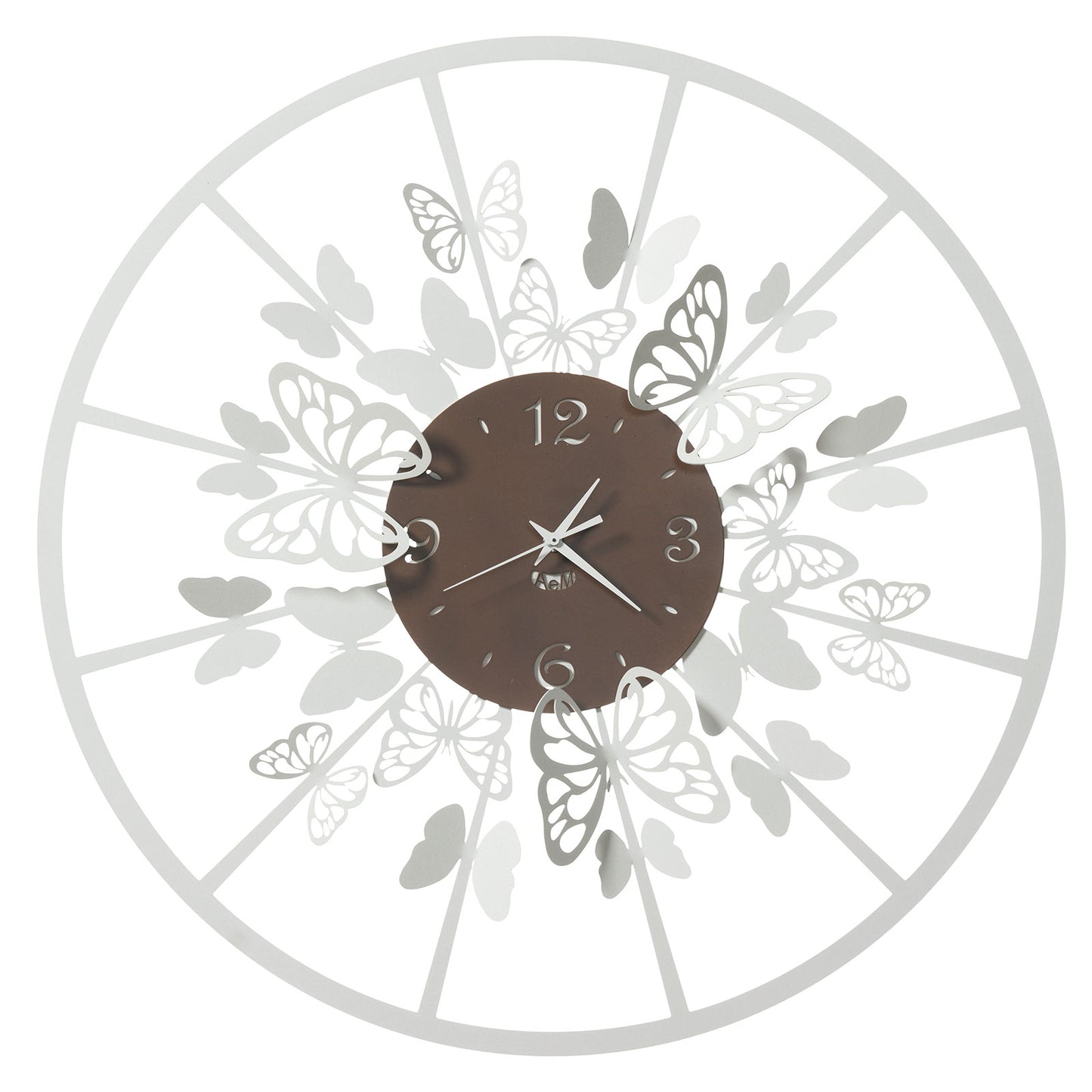 Orologio da parete di design Sfarfallio grande