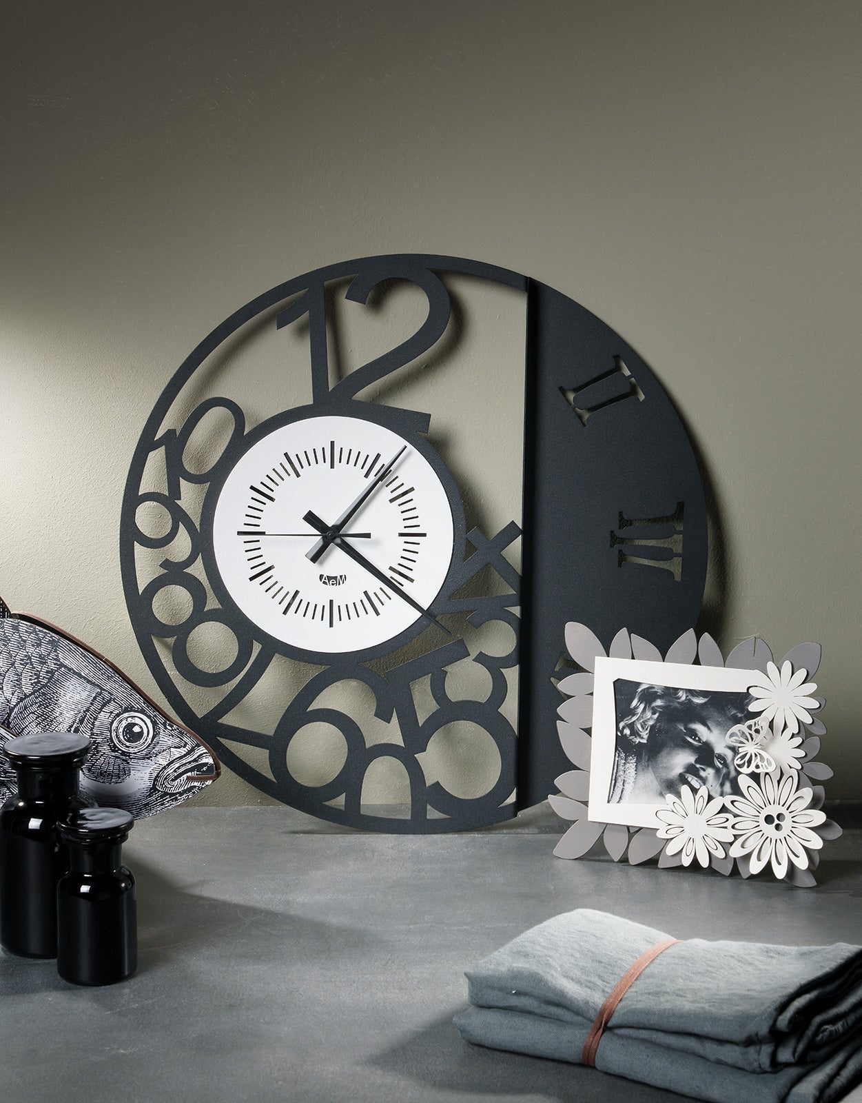 Orologio da parete particolare Bobo