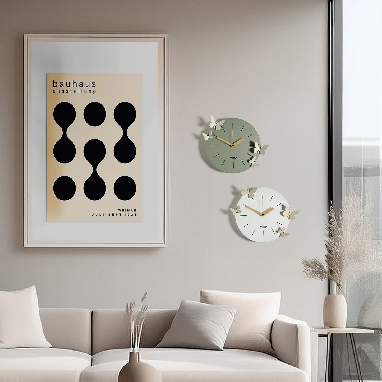 Butterfly Clock Battito d'Ali