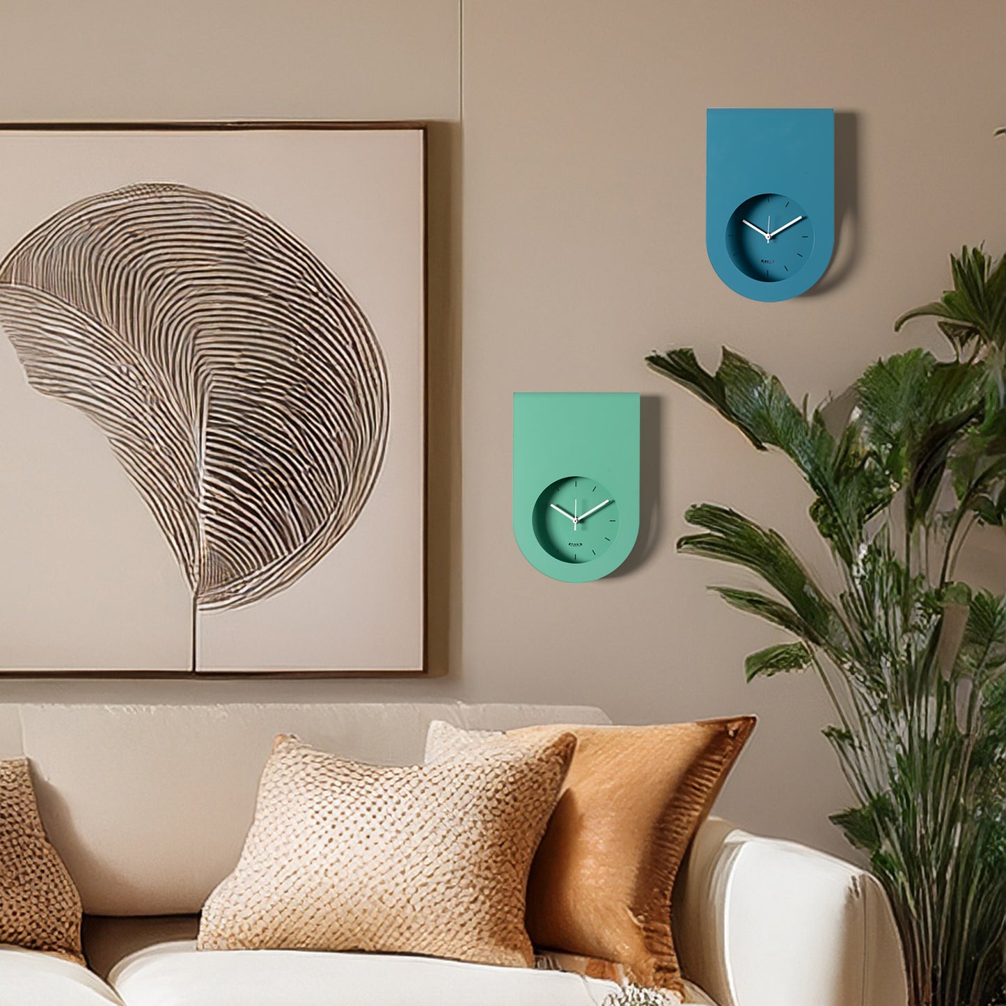 Orologio Lembo Verde Acqua