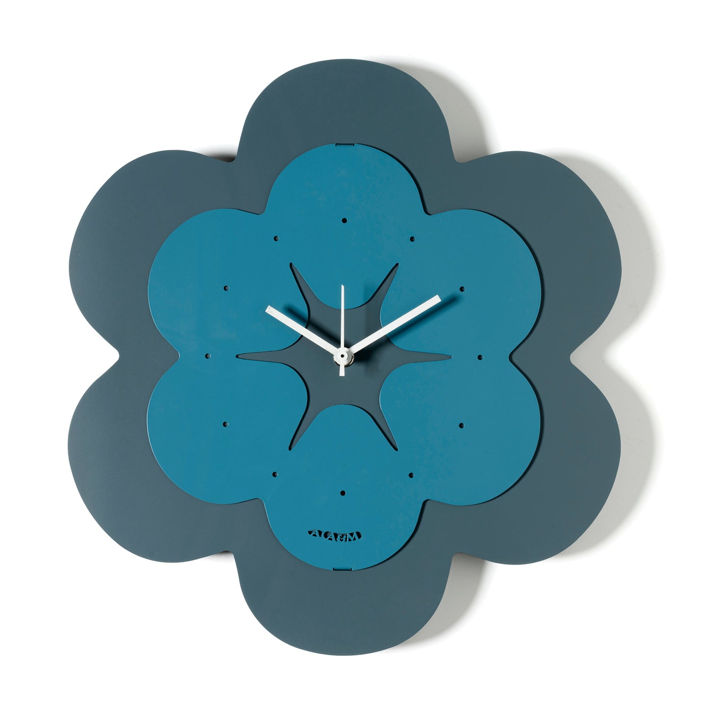 Florindo flower-shaped clock