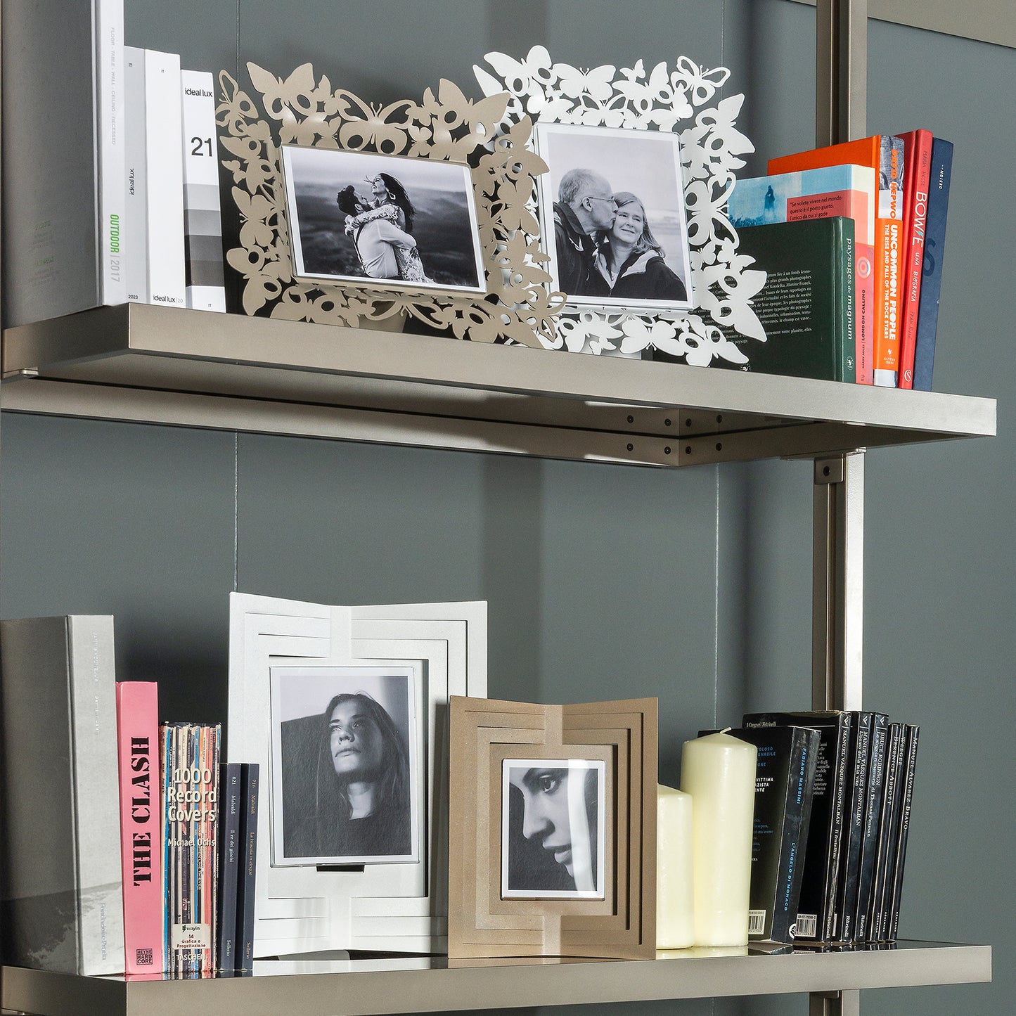 Portafoto di design Farfalloso verticale