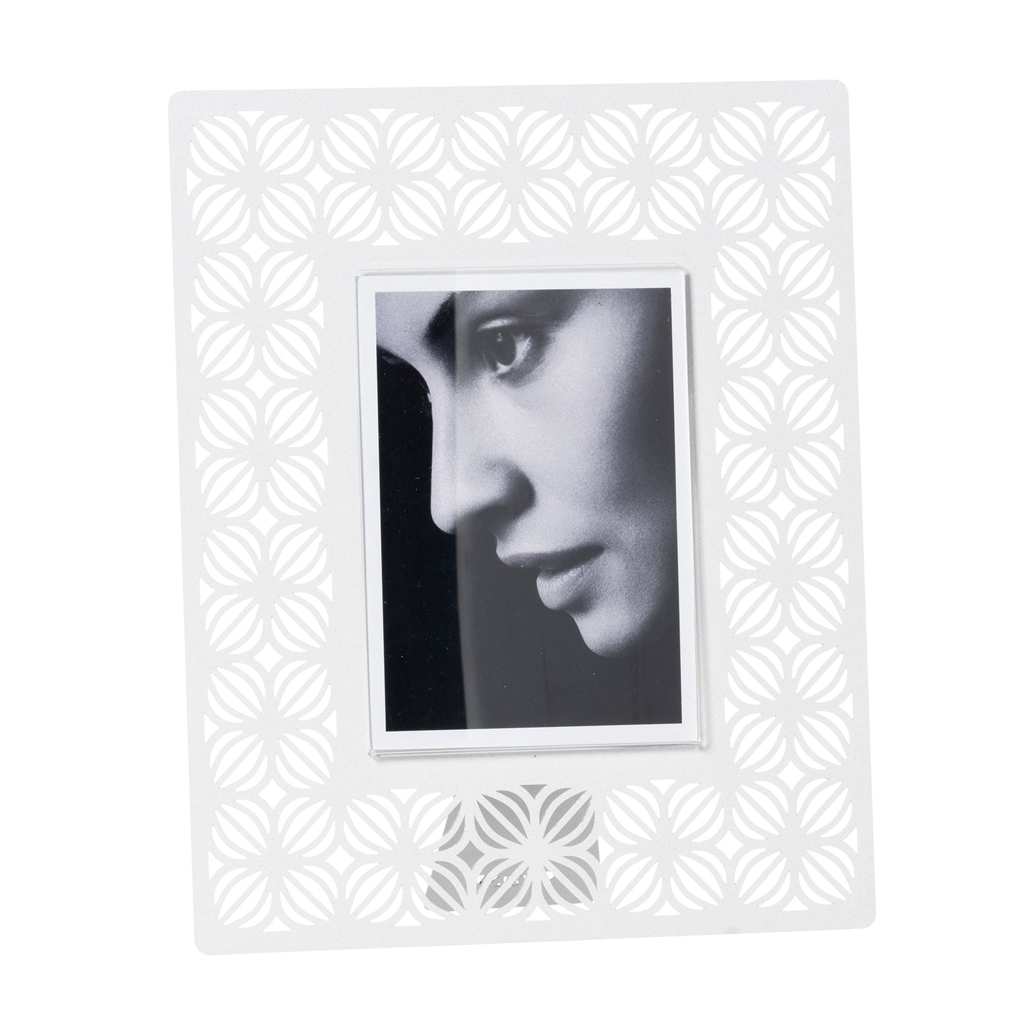Portafoto di design Ikat grande