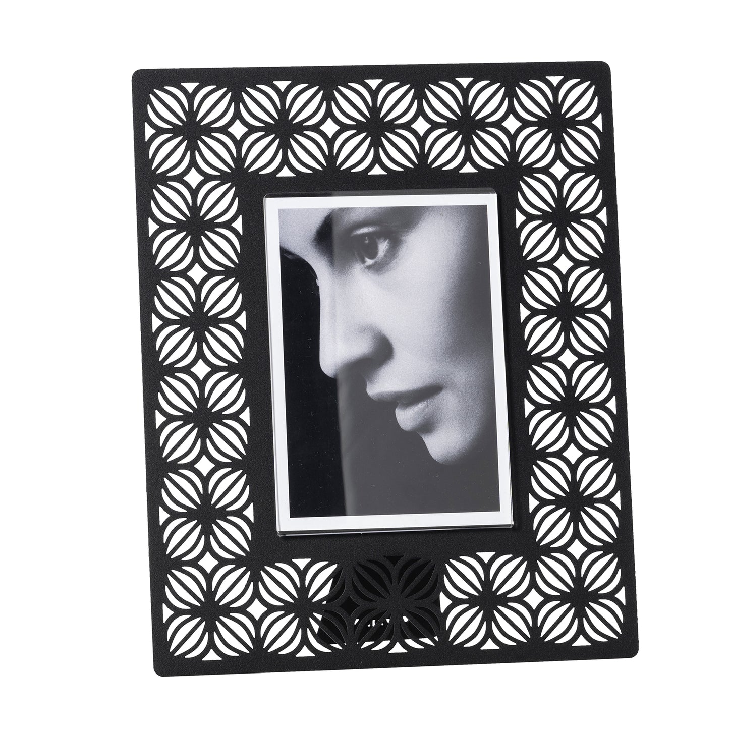 Portafoto di design Ikat grande