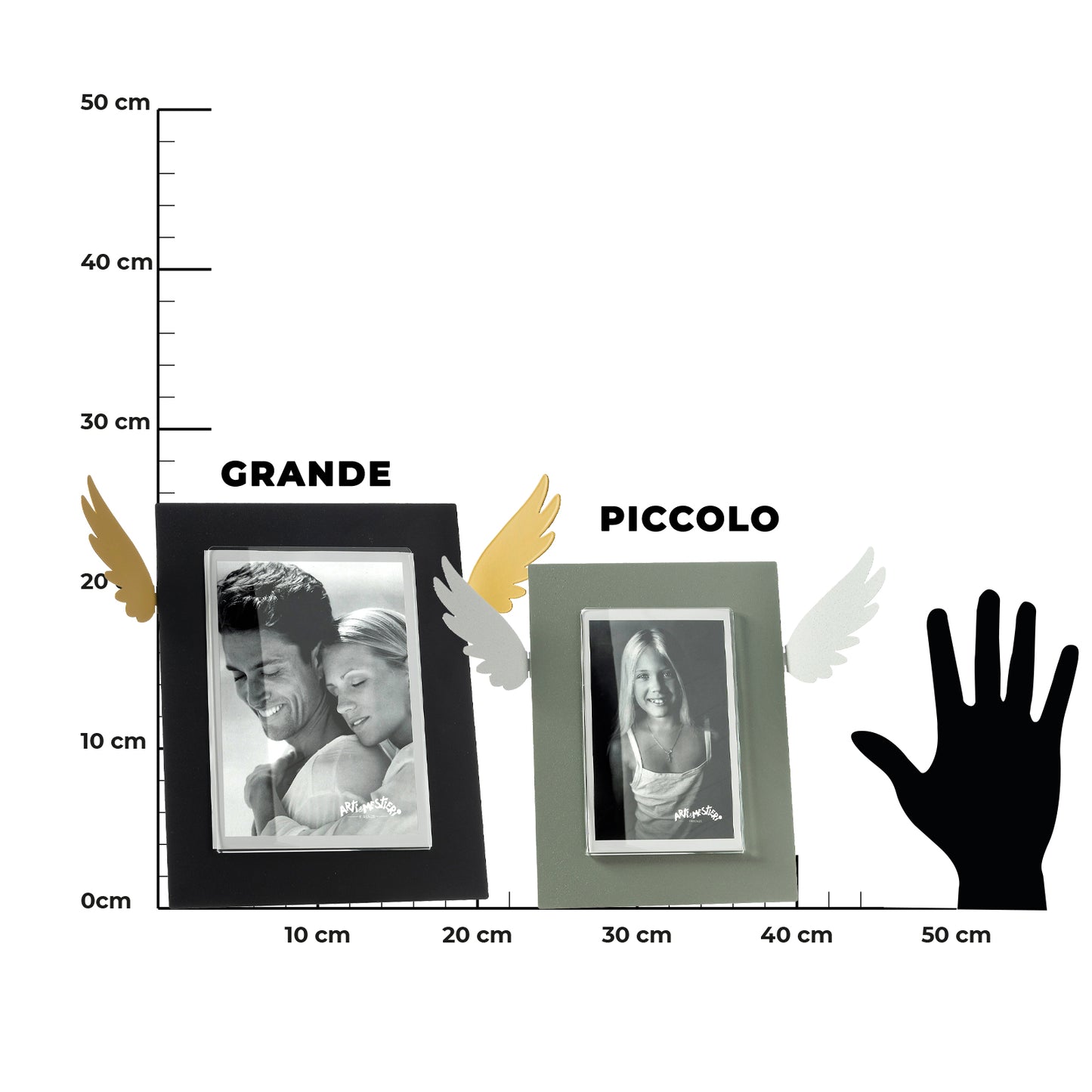 Portafoto di design Icaro piccolo