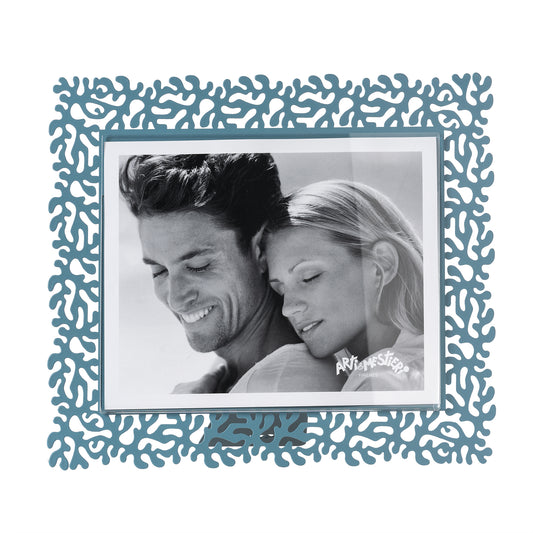 Porta foto Corallo verticale maxi color blu oltremare