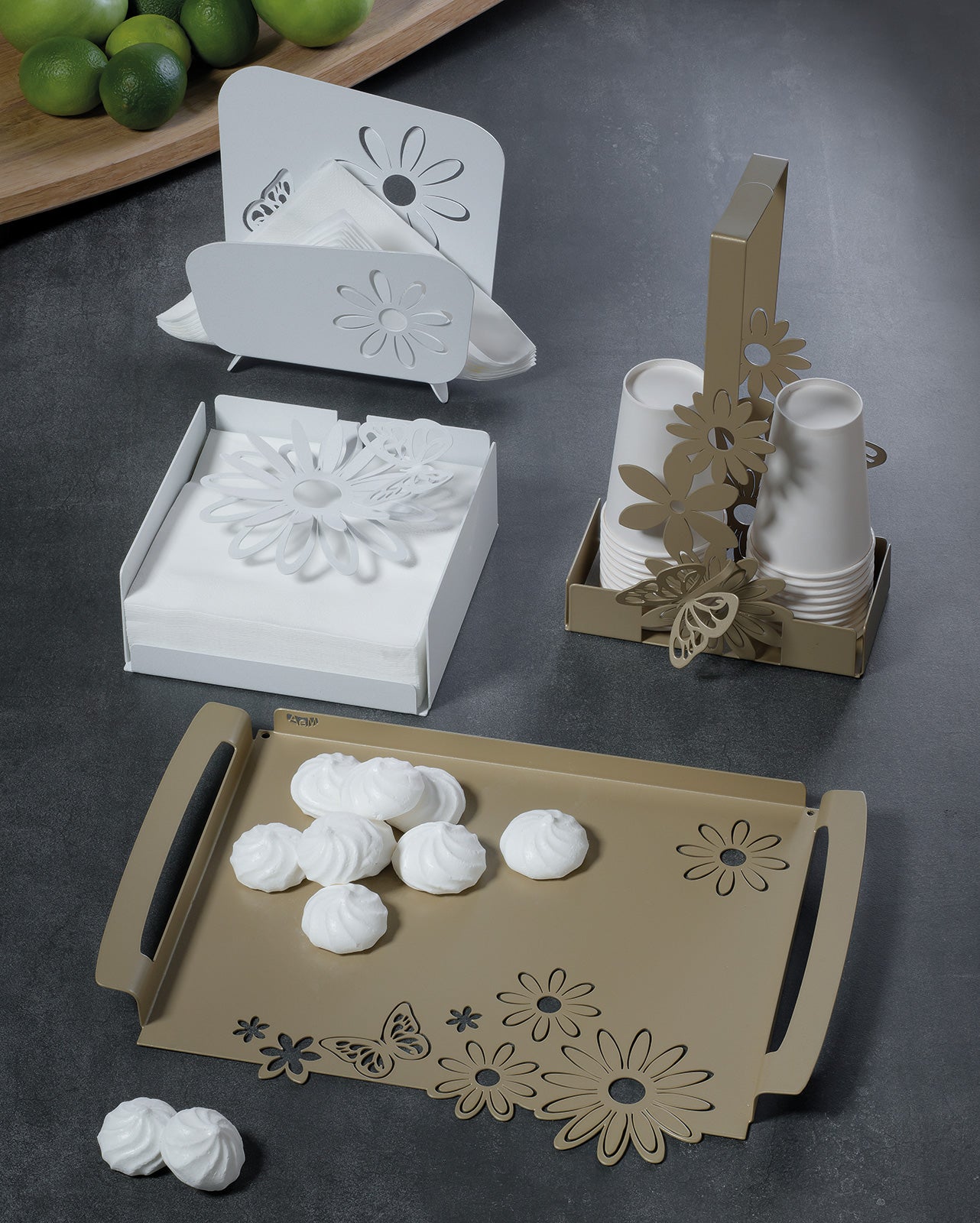 Napkin Ring Tall Daisies