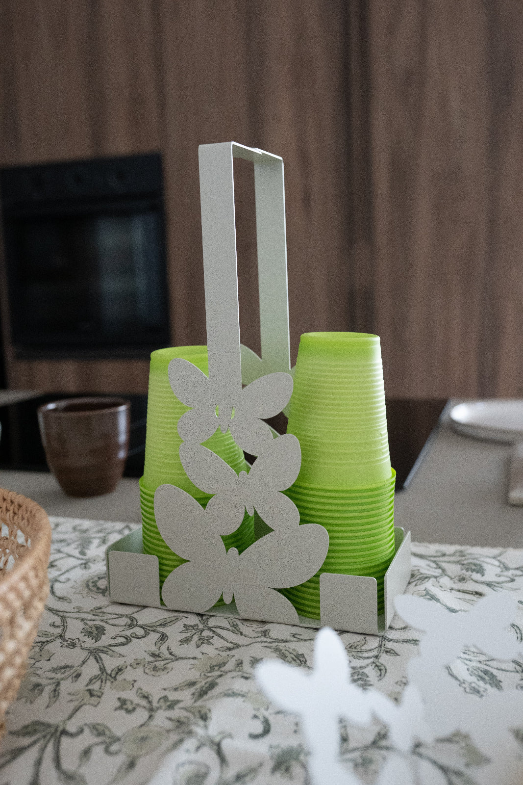 Porta bicchieri Butterfly