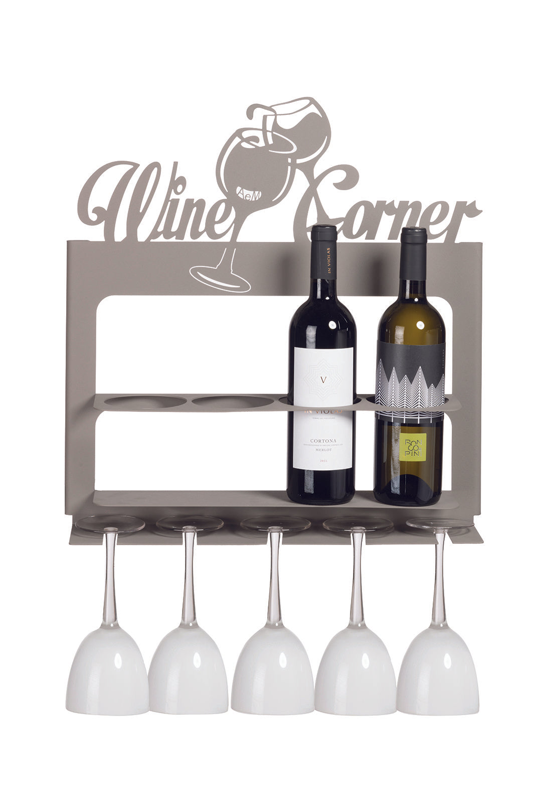Modern wall-mounted wine rack Wine Corner