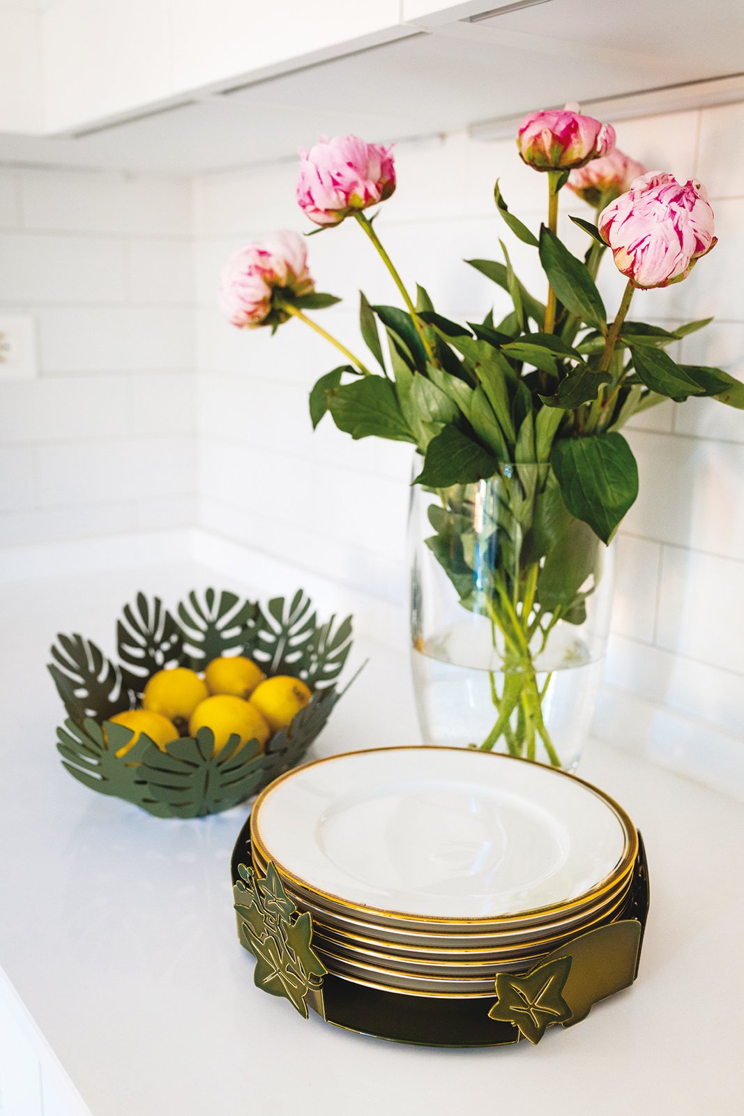 Porta piatti Monstera