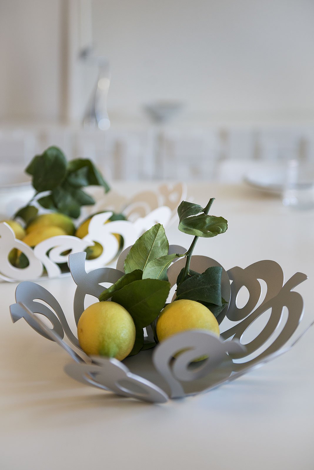 Centro tavola di design "Nastri"