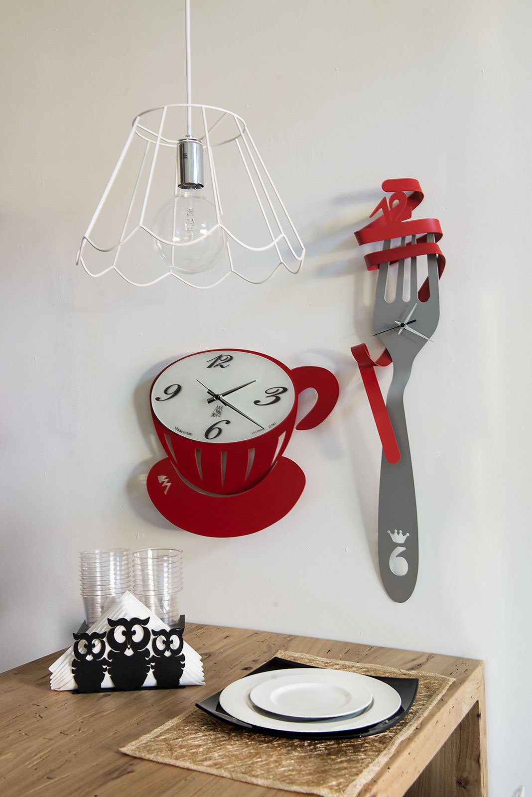 Orologio da parete da cucina per buongustai Italy-Italy