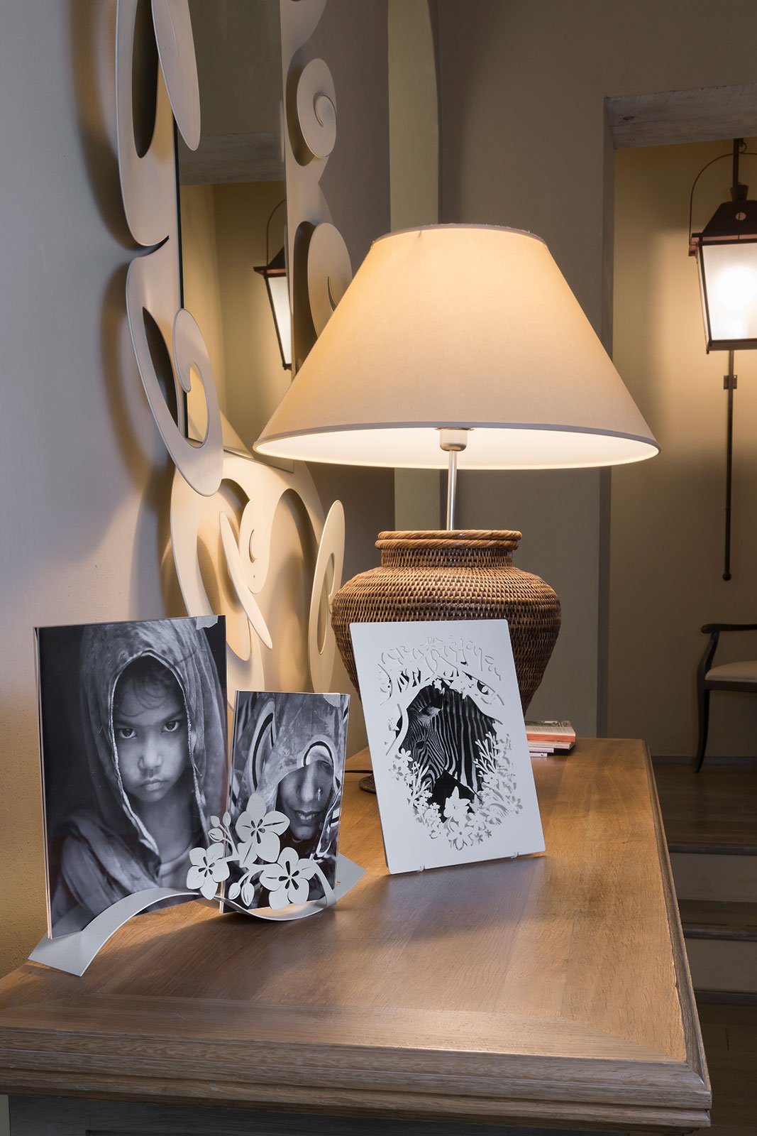 Portafoto di design Fior di Loto Ondina