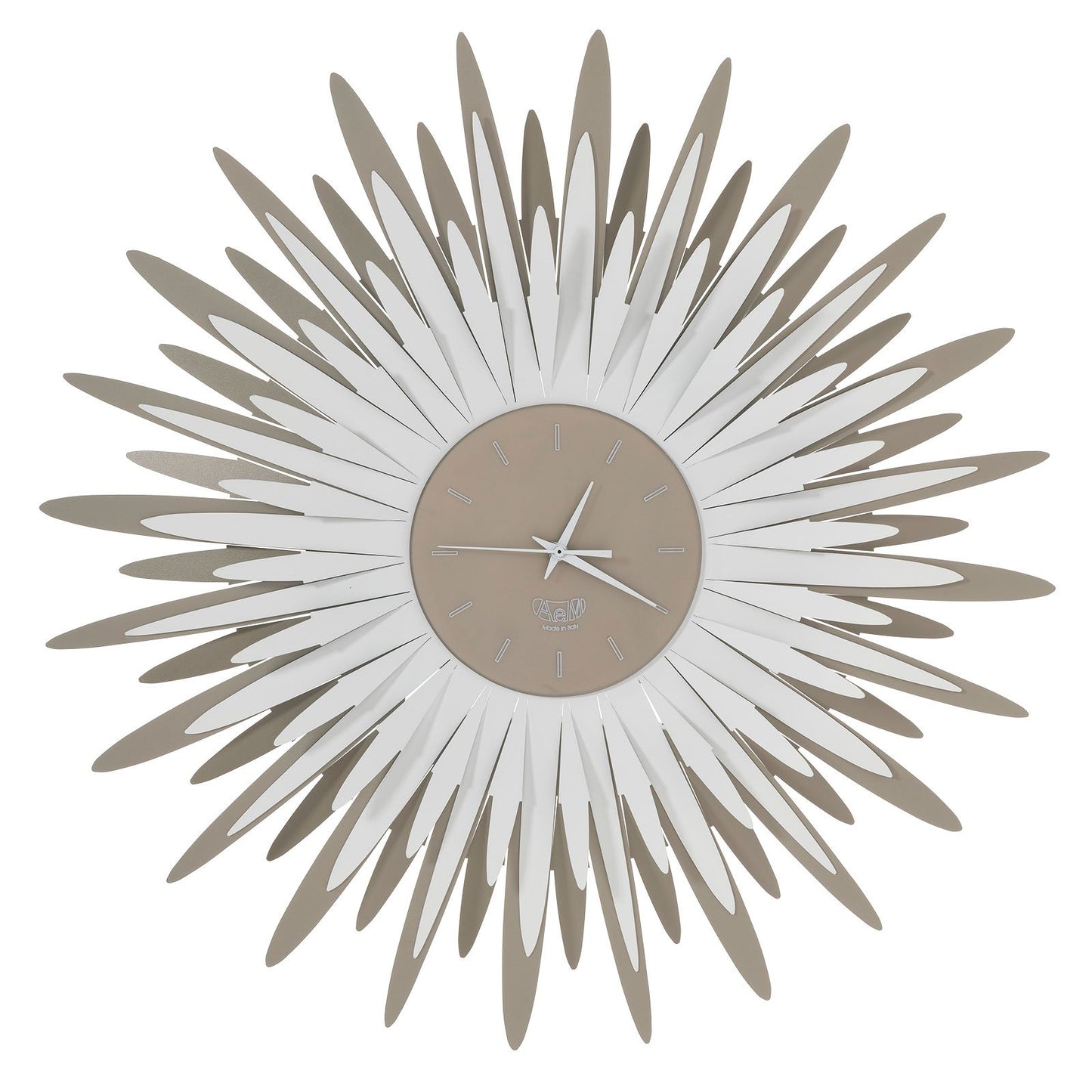 Modern large sunray wall clock Sting