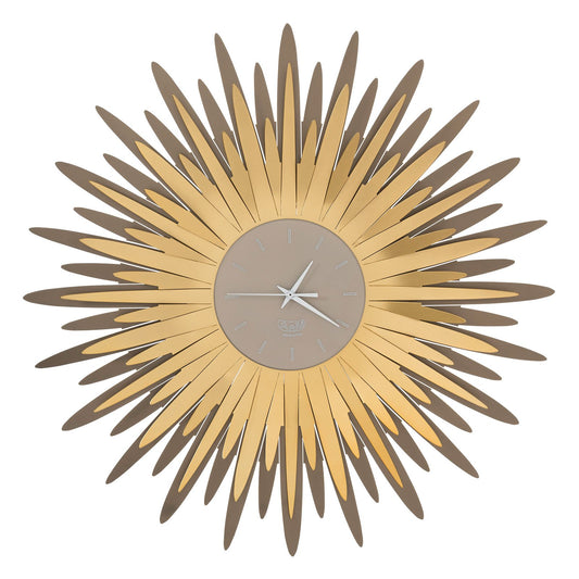 Modern large sunray wall clock Sting
