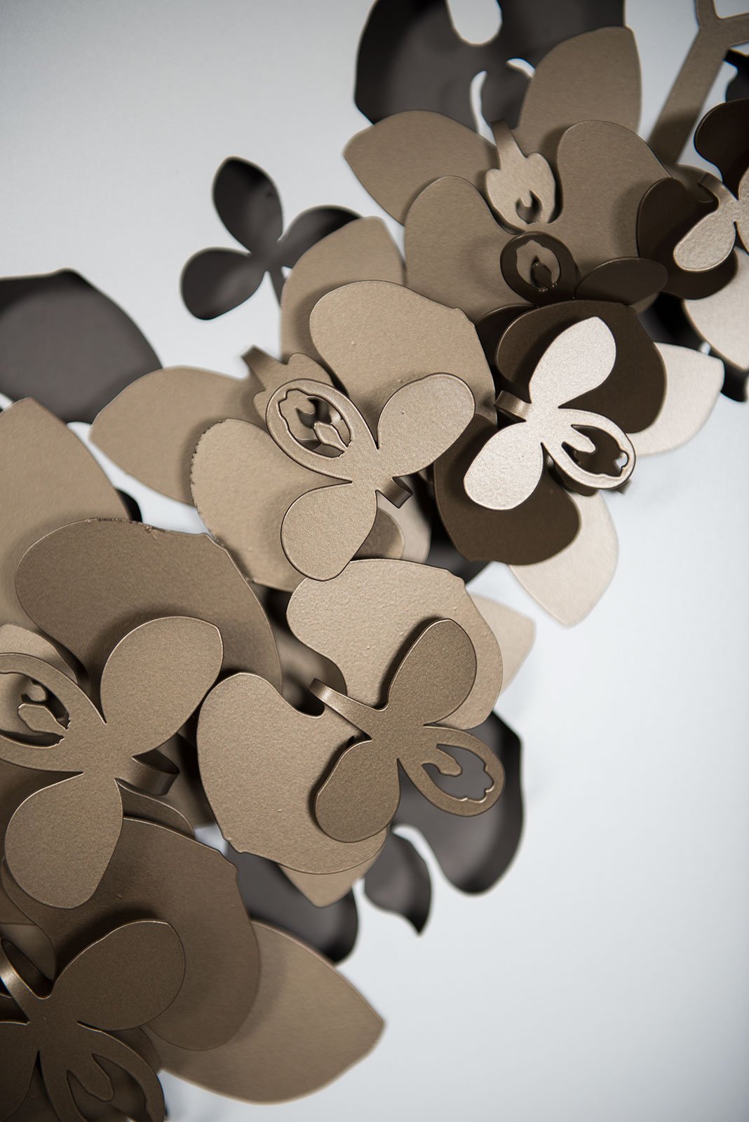 Modern Orchid Decorative Panel