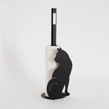 Porta rotolo Carta Igienica "Gatto" terra