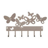 Portachiavi moderno da parete "Butterfly"