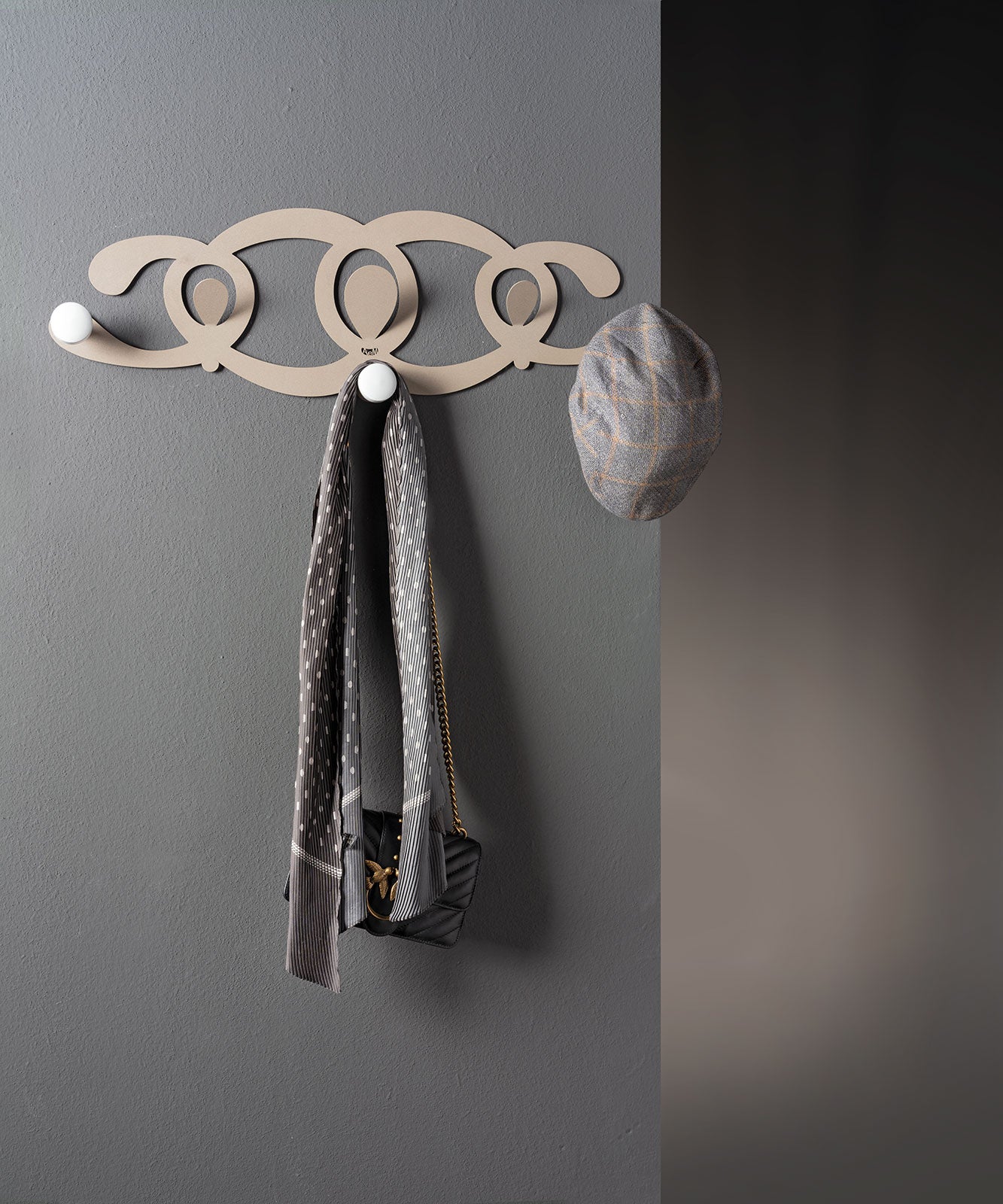 Cappio designer entrance coat rack