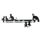 Cattitude large iron wall-mounted coat rack