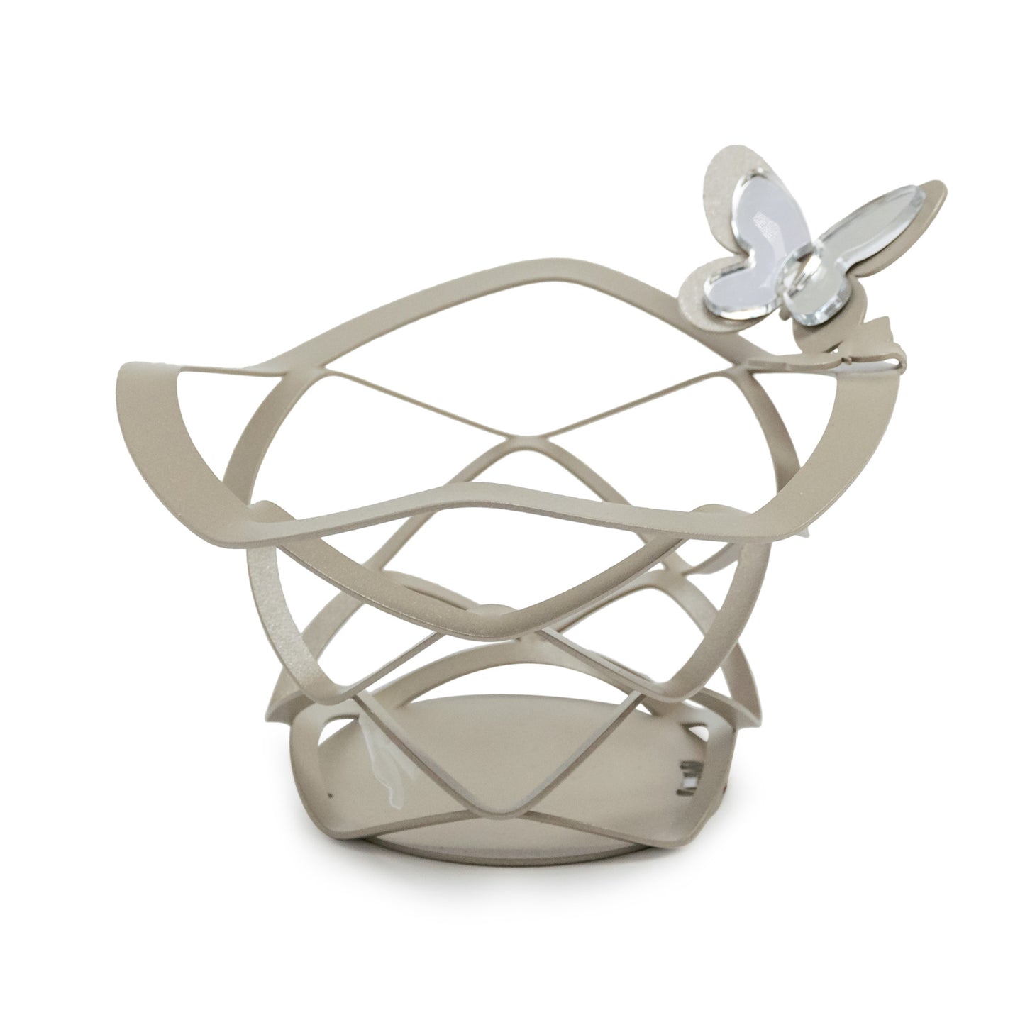 Butterfly basket design favour with decoration