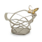 Butterfly basket design favour with decoration