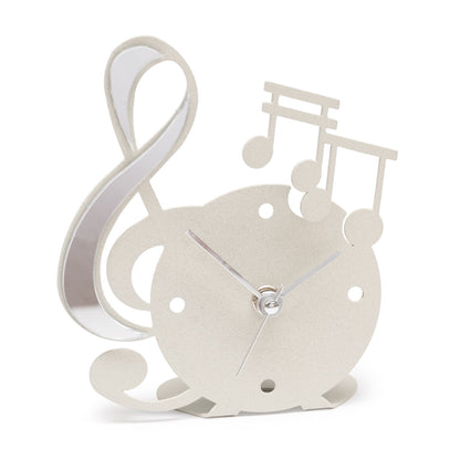 Table clock favours Music