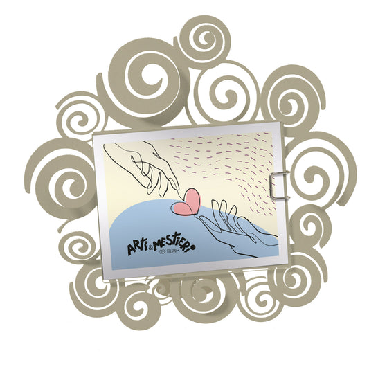 Modern Arabesque Photo Frame Favour