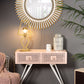 Modern Narcissus ray wall mirror