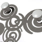 Designer coat rack Wall hooks with Arabesque curls