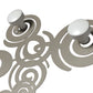 Designer coat rack Wall hooks with Arabesque curls