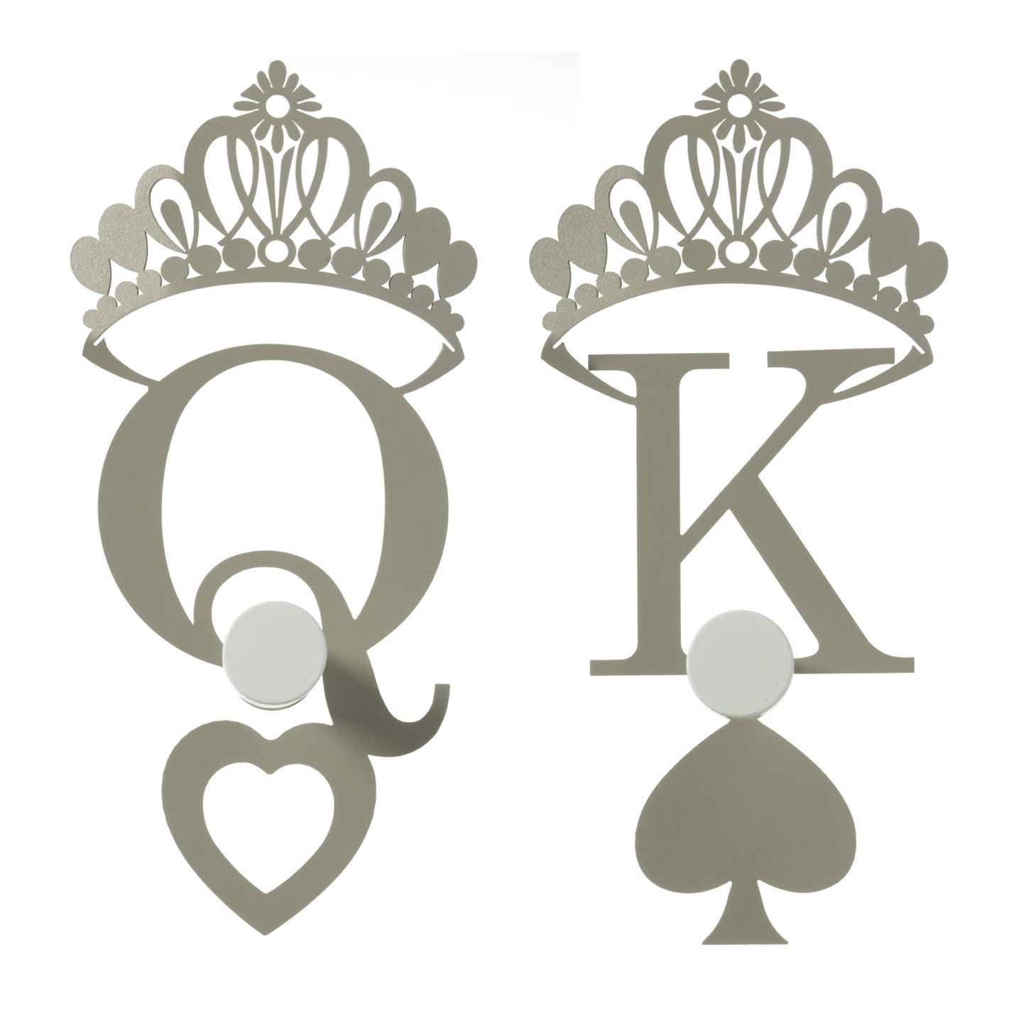 Set ganci appendiabiti di design The Queen