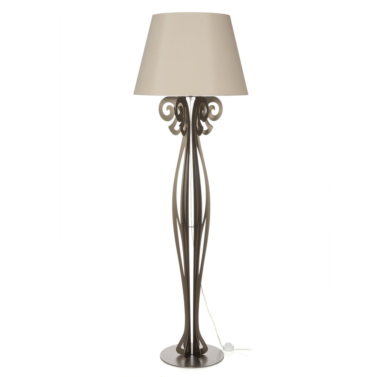 Lampada da terra moderna di design Circeo