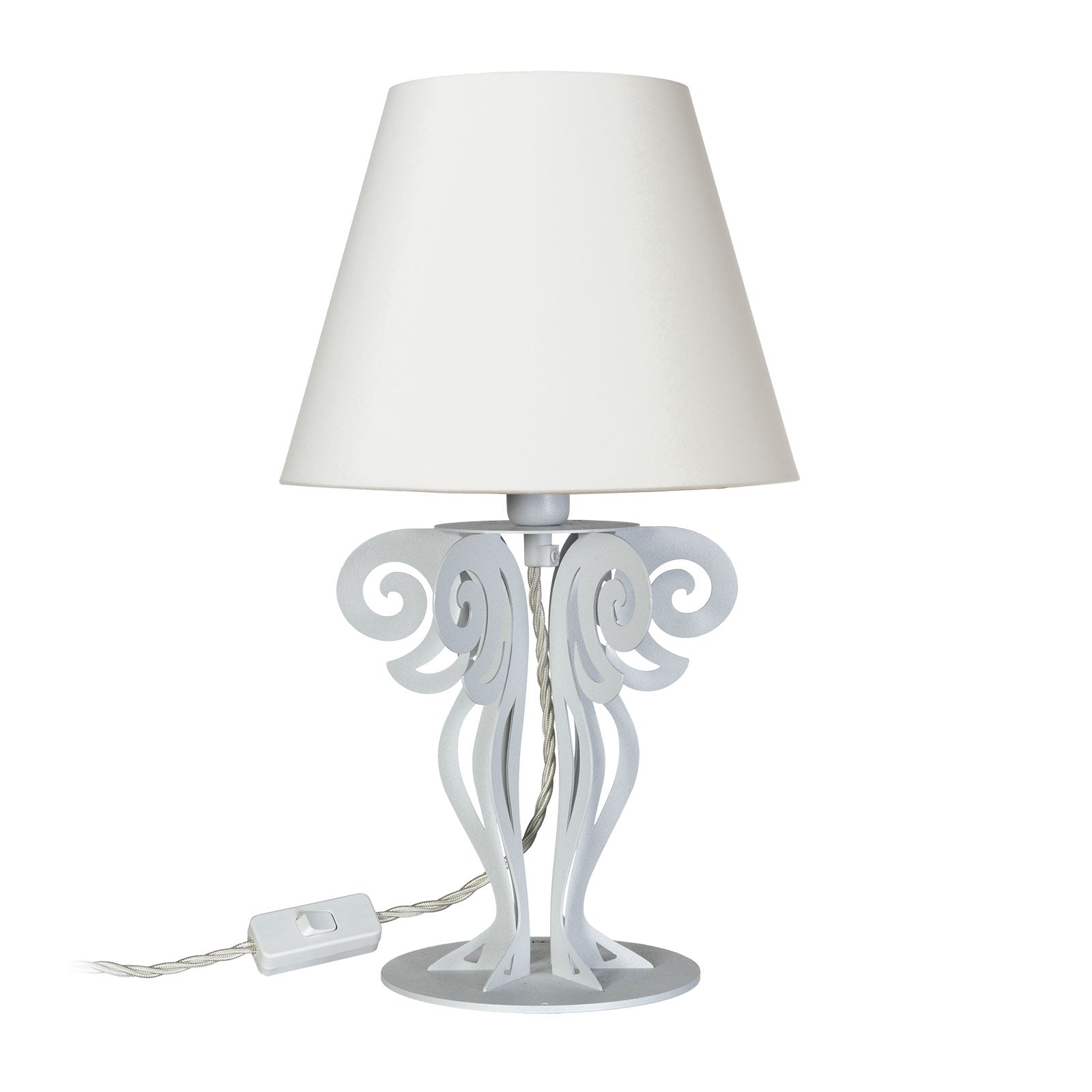 Small table lamp with Circeo shade