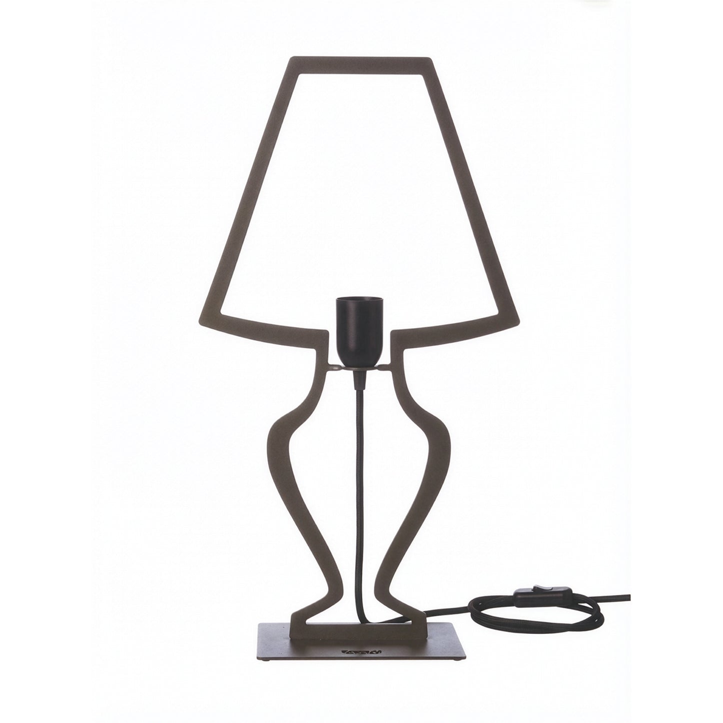 Silhouette design table lamp large
