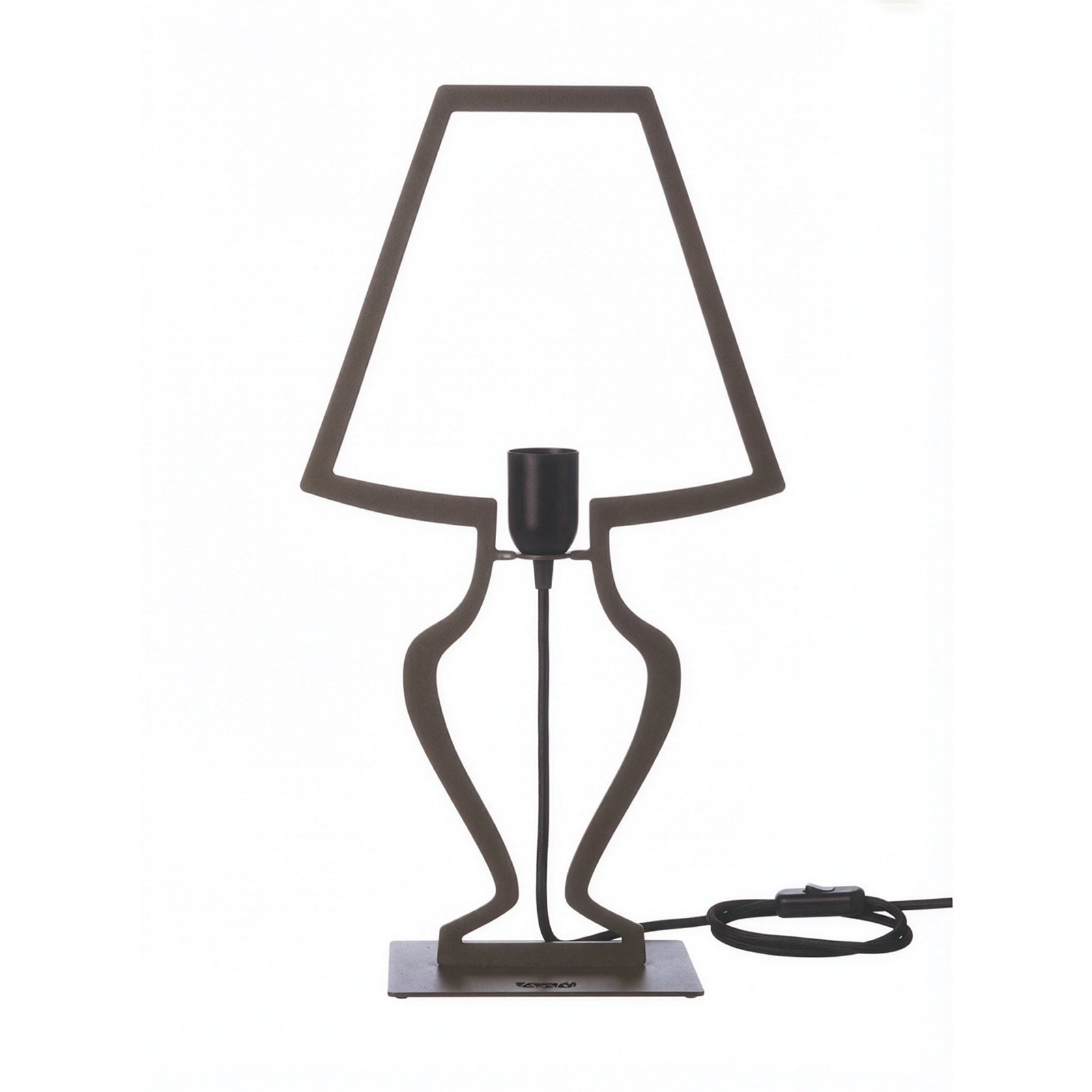 Silhouette design table lamp large